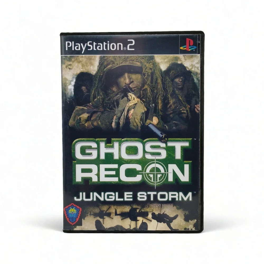 Ubisoft Ghost Recon Jungle Storm PS2 Tactical Squad FPS Military Retro Gaming